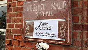 Dariaus Nevedomskio laidotuvės