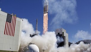 &bdquo;Delta 4 Heavy&ldquo; raketos pakilimas