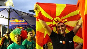 Krep&scaron;inio sirgaliai prie&scaron; Lietuvos ir Makedonijos rinktinių rungtynes