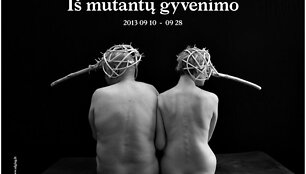Plakatas &bdquo;I&scaron; mutantų gyvenimo&ldquo;