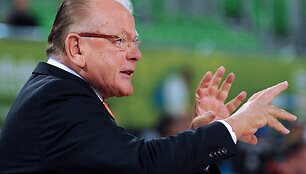 Serbijos krep&scaron;inio rinktinės treneris Dusanas Ivkovičius
