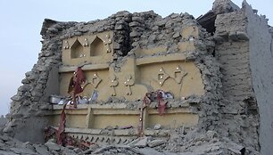 Žemės drebėjimo padariniai Pakistane 