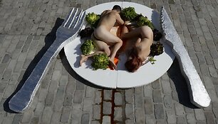 &bdquo;AnimaNaturalis&ldquo; aktyvistų akcija