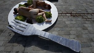 &bdquo;AnimaNaturalis&ldquo; aktyvistų akcija