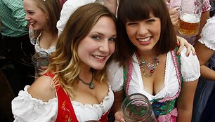 &bdquo;Oktoberfest&ldquo; alaus &scaron;ventė Miunchene