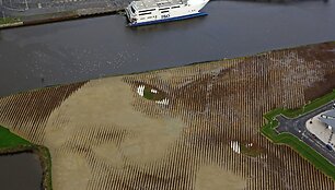 &bdquo;Wish&ldquo; portetas ant žemės Belfaste 