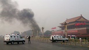 Gaisras Tiananmenio aikštėje