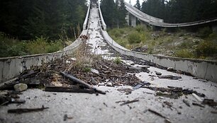 Nebenaudojami slidinėjimo tramplinai