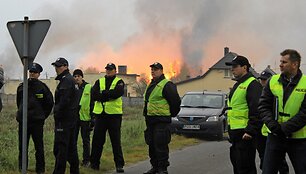Lenkijoje sprogo dujotiekio vamzdis