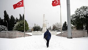 Sniegas Turkijoje
