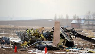 Sudužęs Turkijos karinis sraigtaspranis &bdquo;Sikorsky S-70&ldquo;