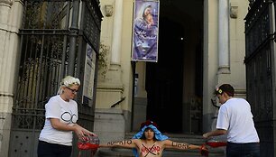 &bdquo;Femen&ldquo; protestas Madride