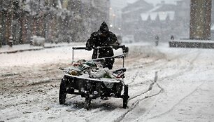 Sniegas Ka&scaron;myre, Indijoje