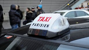 Taksi streikas Paryžiuje
