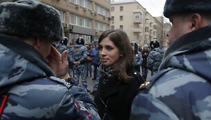 &bdquo;Pussy Riot&ldquo; narė Nadezhda Tolokonnikova