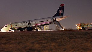 „Airbus 320“ lėktuvas Filadelfijos oro uoste