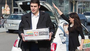 Artūras Zuokas VRK įteikė palaikymo para&scaron;us