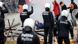 Protestas Briuselyje 