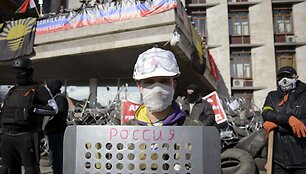 Separatistai Donecke