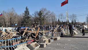 Prorusi&scaron;ki protestuotojai Luhanske