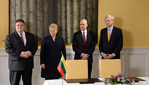 Lietuvos prezidentės Dalios Grybauskaitės vizitas Stokholme
