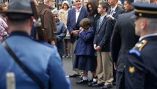 Bostono maratono pražūtingų sprogdinimų metinių minėjimas