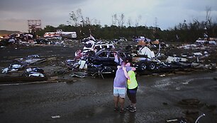 Tornado padariniai Arkanzaso valstijoje