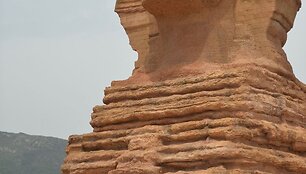 Egipto sfinkso kopija Kinijoje