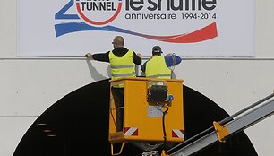 Eurotunelis mini atidarymo 20-metį