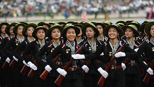 Dien Bien Phu mū&scaron;io metinių minėjimas Vietname