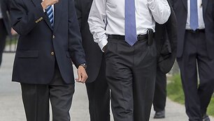 JAV prezidentas Barackas Obama Va&scaron;ingtone 