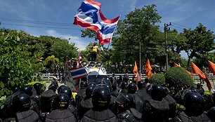 Protestas Tailando sostinėje