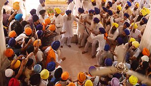 Sikhų susirėmimas &Scaron;iaurės Indijoje 