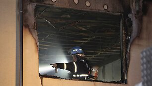 Pietų Korėjos slaugos ligoninėje siautėjo gaisras