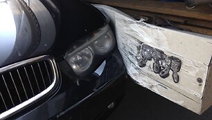 Vilkiko ir BMW avarija Vilniuje