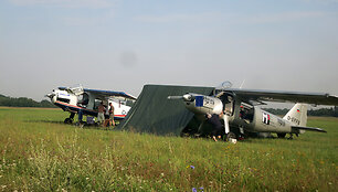 &bdquo;Dornier Do - 27&ldquo; lėktuvai nusileido Kauno S. Dariaus ir S. Girėno aerodrome