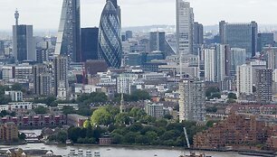 &bdquo;Gherkin&ldquo; dangoraižis Londone