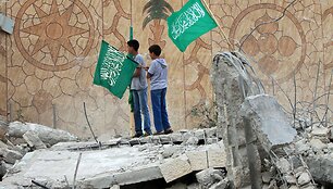Palestinoje sugriautas paauglių nužudymu įtariamų asmenų namas