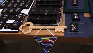 NATO oro policijos pasikeitimo ceremonija 