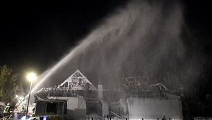 Sprogimo chemijos gamykloje padariniai &Scaron;iaurės Vokietijoje