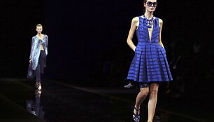 Agnė Končiūtė &bdquo;Emporio Armani&ldquo; kolekcijos pristatyme