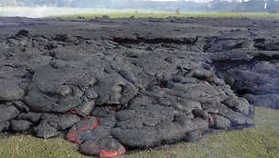 Kilauea ugnikalnio lava