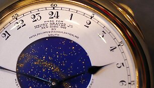 Auksinis &bdquo;Patek Philippe&ldquo; laikrodis