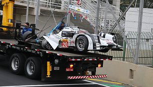 Marko  Webberio „Porsche 919 Hybrid“ po avarijos
