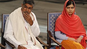 Kailashas Satyarthi ir Malala Yousafzai