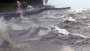 Taifūnas Hagupit pasiekė Filipinus 