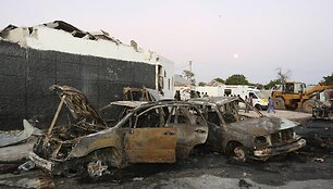 Sprogimo padariniai Mogadi&scaron;e