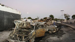Sprogimo padariniai Mogadi&scaron;e