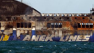 I&scaron;degęs &bdquo;Norman Atlantic&ldquo; keltas