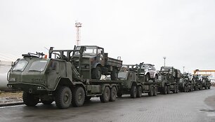 I&scaron; Afganistano atgabenta Lietuvos kariuomenės technika